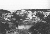 Harstena village in the begining of the 1800's