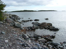 L�nggrund stenstrand